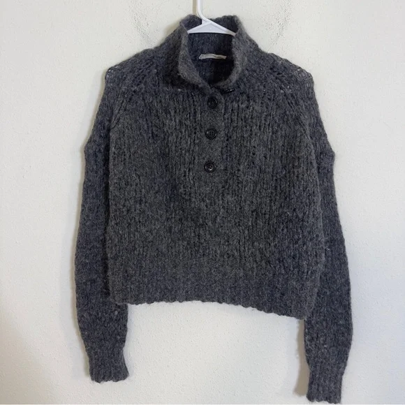 Everlane the lofty knit Henley button up alpaca wool
Blend sweater - Picture 5 of 9